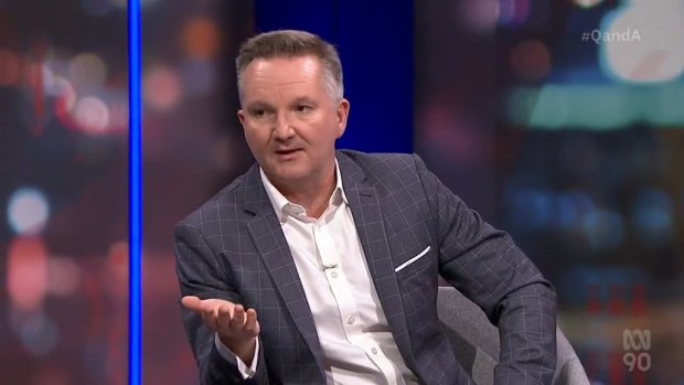 Labor frontbencher Chris Bowen told Q+A that holding a referendum on the Voice would be an absolute priority for his party if elected next month.