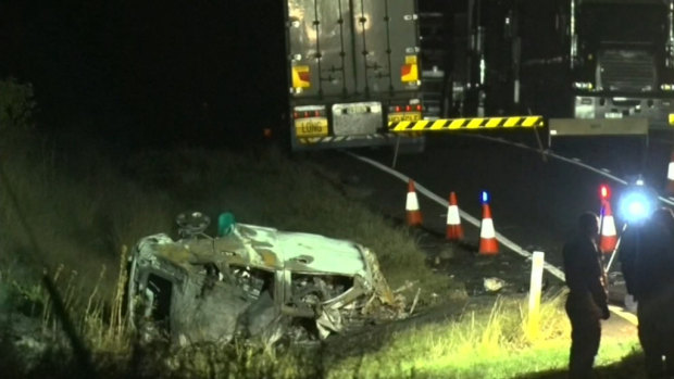 A collision between a car and truck on a highway south of Kingaroy has claimed the lives of a mother and her four young children.