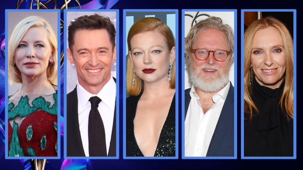 Cate Blanchett, Hugh Jackman, Sarah Snook, Tony McNamara and Toni Collette walk away from the 2020 Emmys empty-handed.