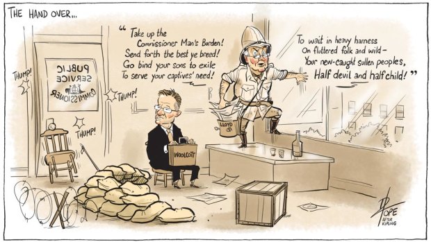 The Public Sector Informant, August 2018. Cartoon: David Pope