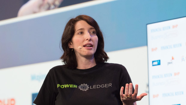 Power Ledger co-founder Jemma Green.