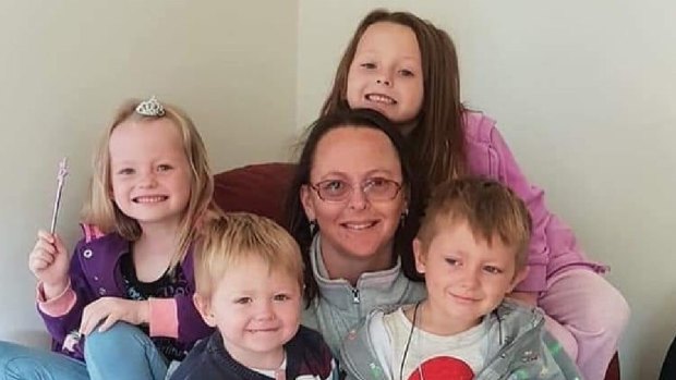 Charmaine McLeod and her children Aaleyn, 6, Matilda, 5, Wyatt, 4, and Zaidok, 2, were all killed in the crash.