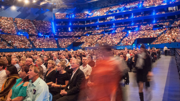 Perth Arena has hosted a range of big stars including Elton John and Pink.