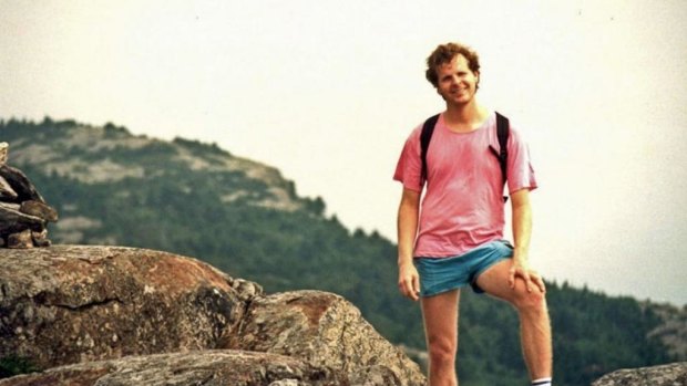 The last photo of Scott Johnson, who died in a cliff fall 30 years to the day.