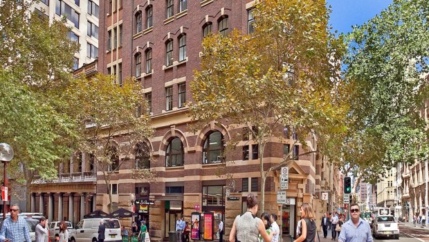 The heritage-listed office space at level 3, 9 Barrack Street, Sydney sold for $4 million.