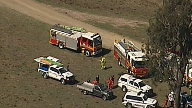 Emergency services at Mount Barney.