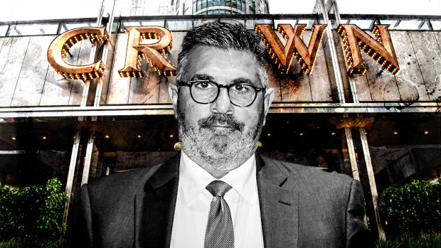 Andrew Demetriou has resigned from Crown Resorts.