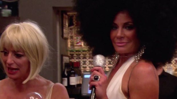 Real Housewives of New York star Luann de Lesseps received backlash for dressing up as singer Diana Ross.