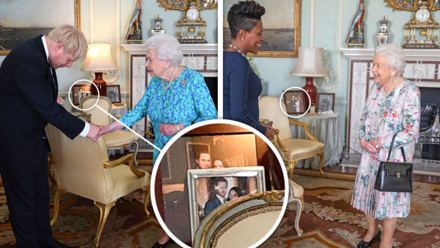 The case of the disappearing photo: is there anything to be gleaned from the fact that Harry and Meghan's photograph was moved? 