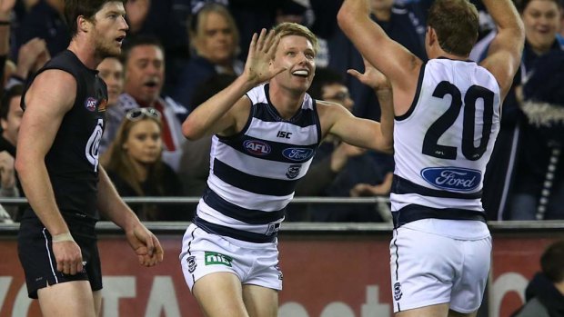 Coast to coast: Geelong's George Horlin-Smith is off to the Suns.