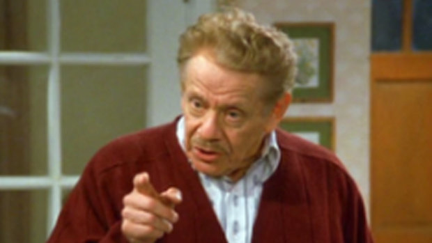Jerry Stiller took over the role of George Costanza's neurotic father Frank in Seinfeld.