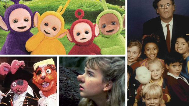 Shows like the Teletubbies, The Ferals, Round the Twist and Lift Off were among the most popular children’s shows throughout the 90s.