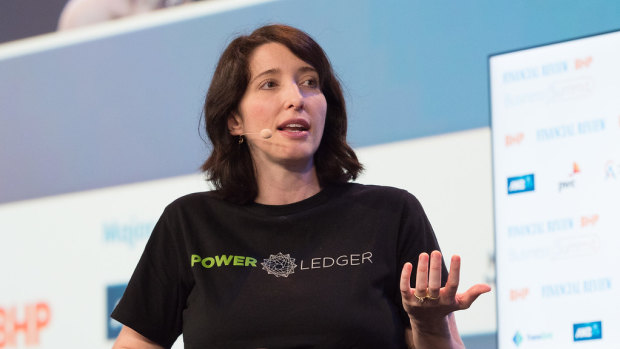 Power Ledger co-founder Jemma Green.