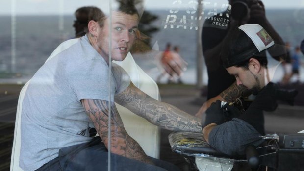 Rumour has it Todd Carney only moved to the Roosters to be closer to the Bondi Ink  tattoo parlour.