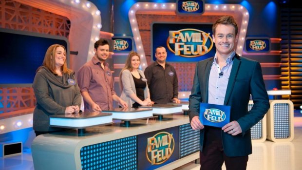 Grant Denyer earned a Gold Logie nomination for his work on Ten's axed Family Feud.