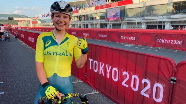 Sarah Gigante achieved a perfect VCE score and years later rode for Australia at the Tokyo Olympics.