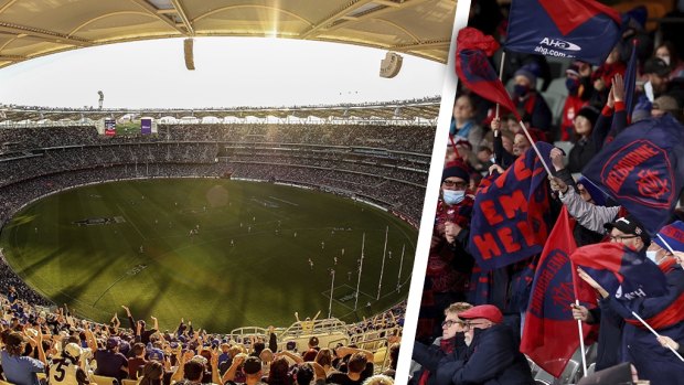 A record number of people vied for 10,250 on sale tickets to next Saturday’s AFL grand final at Optus Stadium.
