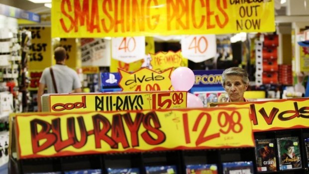 Shares in JB Hi-Fi have fallen 12 per cent since early April.