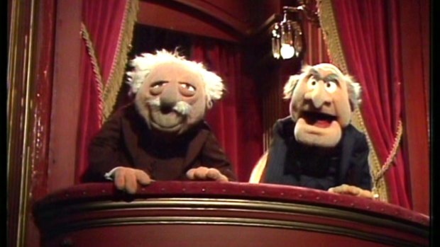 Statler and Waldorf, Muppet hecklers.