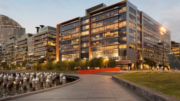 Centuria Office fund paid $223.3 million for 818 Bourke Street, Docklands.