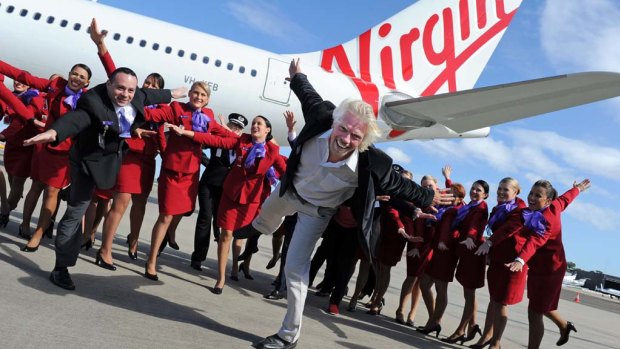 Virgin co-founder Richard Branson is pushing to maintain an ownership stake in a re-launched Virgin Australia. 