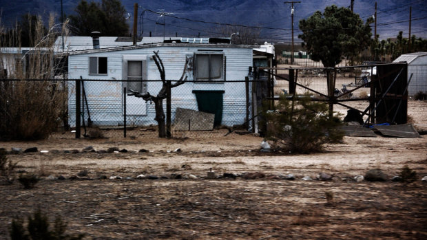 Desert town: Dolan Springs, Arizona. 