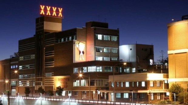 The XXXX Brewery at Milton.