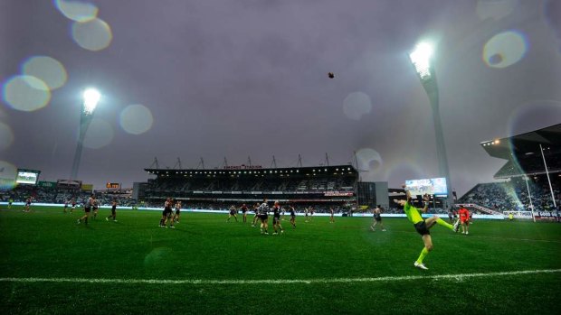 Kardinia Park will receive $102 million for an upgrade if the Andrews government wins the 2018 election. 