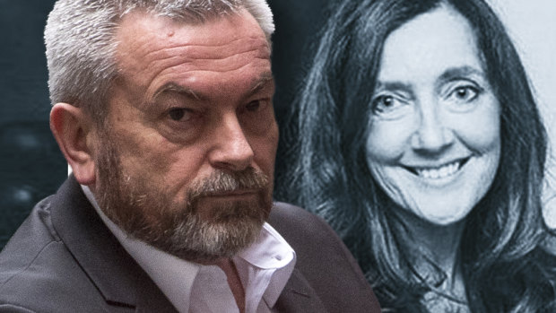 Borce Ristevski and his late wife Karen Ristevski.