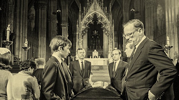 Robert F. Kennedy Jr. was a pallbearer at the New York funeral of his father in 1968. 