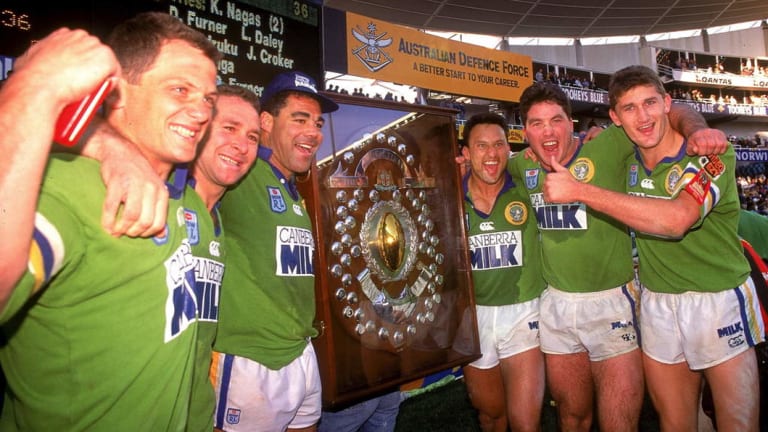 The magnificent six: the Raiders were oozing with talent in 1994.