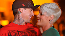 Pink and Carey Hart at Paramount Studios on May 14, 2009 in Hollywood, California.