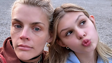 Philipps with oldest daughter Birdie. 