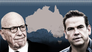 Rupert and Lachlan Murdoch.