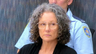 Convicted baby killer Kathleen Folbigg during the 2019 appeal. 