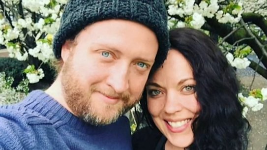 Amy Parsons' body was found in the couple's London apartment on April 25.