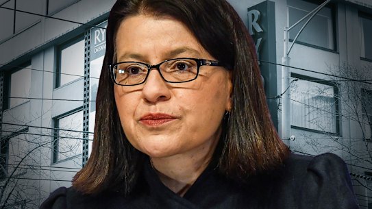 Health Minister Jenny Mikakos at the hotel quarantine inquiry.