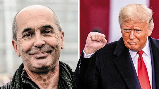 Don Winslow and Donald Trump. 