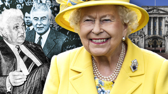 The Palace was up to it's eyeballs in the decision to sack the Whitlam government.