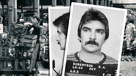 Robbo Robertson, undercover cop who saved the lives of three police at Queen Victoria Market.