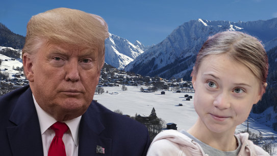 Trump, Thunberg and Davos.