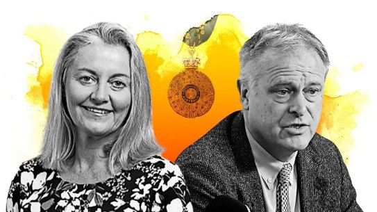 Diana Robinson and Peter Harcourt have been made members of the Order of Australia.