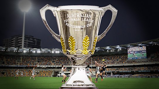 The grannie at the Gabba.