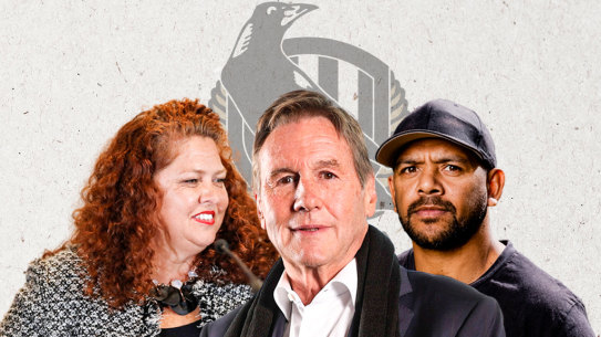 Jodie Sizer, Jeff Browne and Leon Davis.