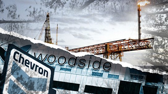 The report singles out US company Chevron and Australian company Woodside as among the nation's biggest polluters. 