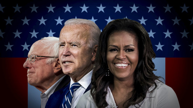 As it happened: Republicans endorse Joe Biden as DNC opens with Bernie Sanders, Michelle Obama