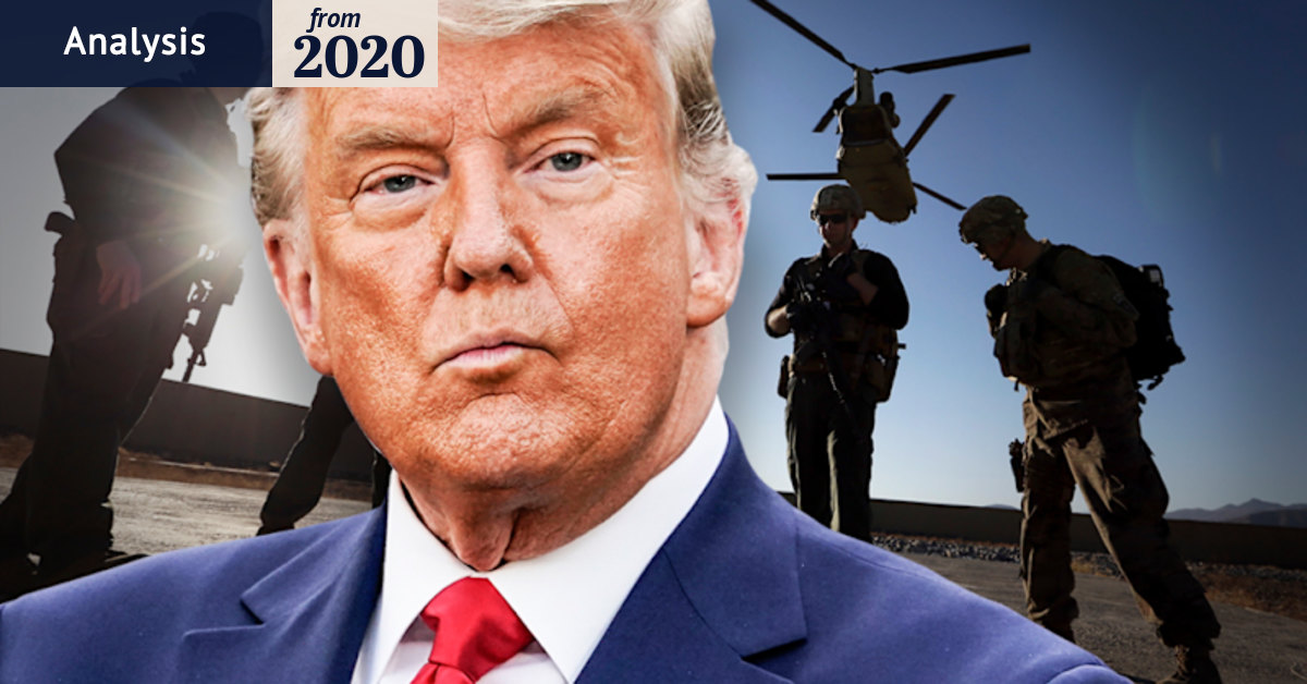 US election 2020: Donald Trump lets his isolationist instincts run free ...