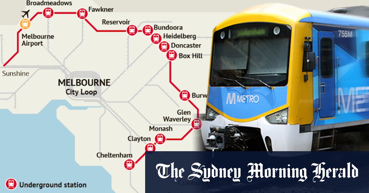 Victoria's Suburban Rail Loop: Experts say special levy could be needed to cover funding hole - Vimarsana News