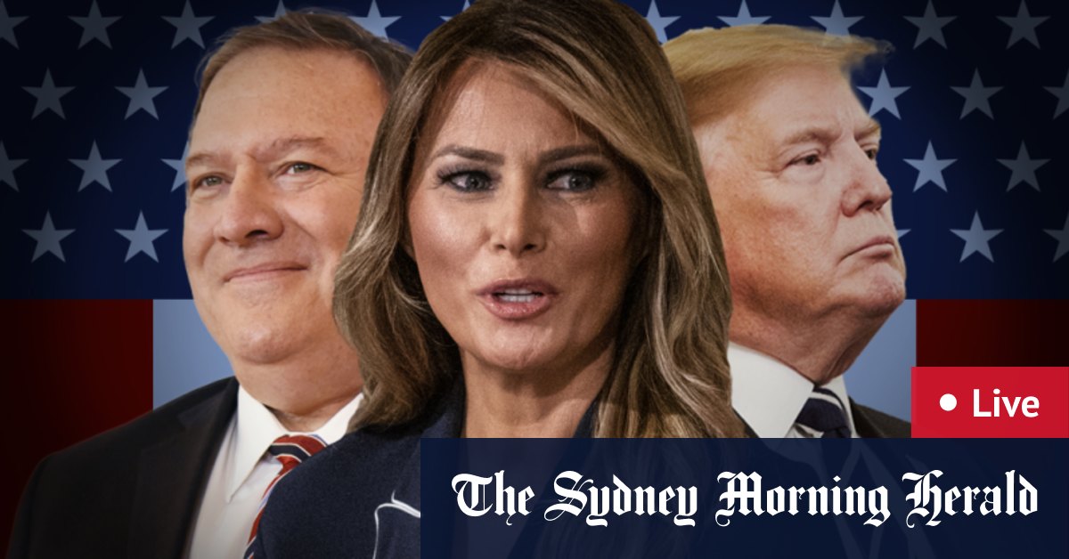 Us Election 2020 As It Happened On Rnc Day Two Melania Trump Mike Pompeo And Eric Trump Spoke For Trump