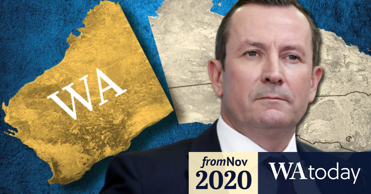 photo Mark Mcgowan Covid Update Today Time wa premier mark mcgowan clamps down on